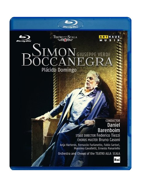 Verdi Giuseppe - Simon Boccanegra  - Barenboim Daniel Dir  /placido Domingo, Anja Harteros, Ferruccio Furlanetto, Fabio Sartori