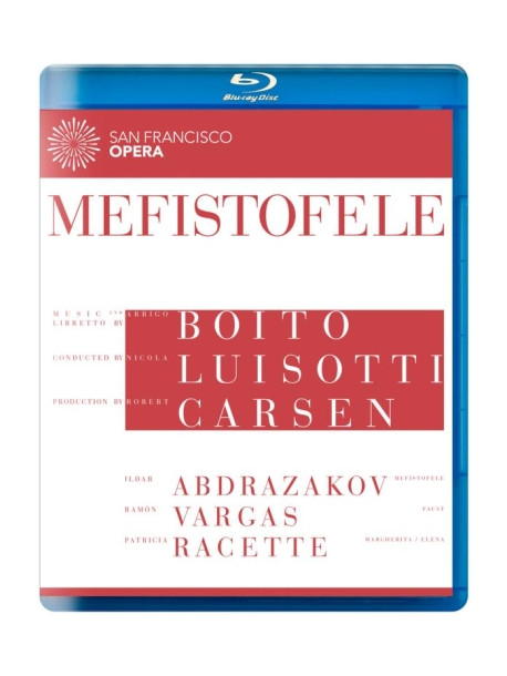 Boito Arrigo - Mefistofele  - Luisotti Nicola Dir  /mefistofele: Ildar Abdrazakov  Faust: Ramón Vargas  Margherita / Elena: Pat