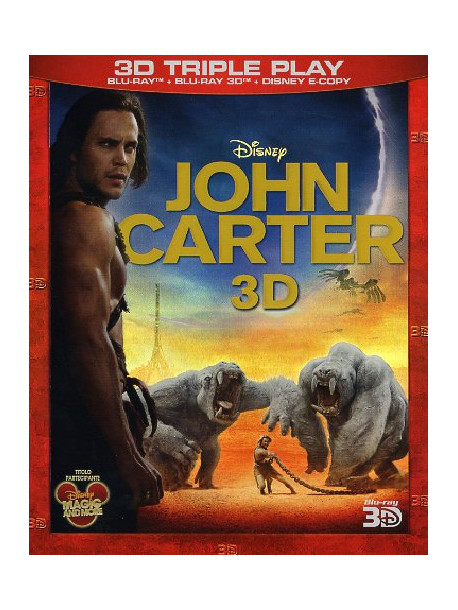 John Carter (3D) (Blu-Ray+Blu-Ray 3D+E-Copy)