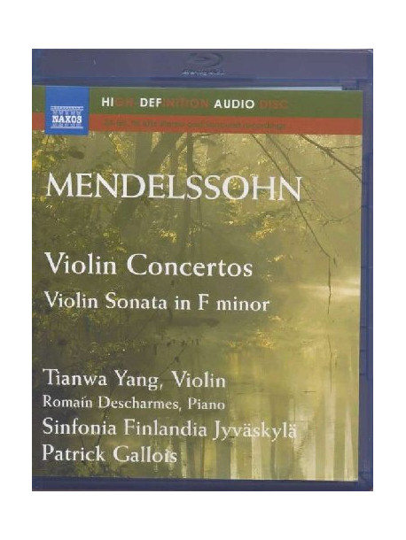 Mendelssohn - Violin Concertos (Blu-Ray Audio)