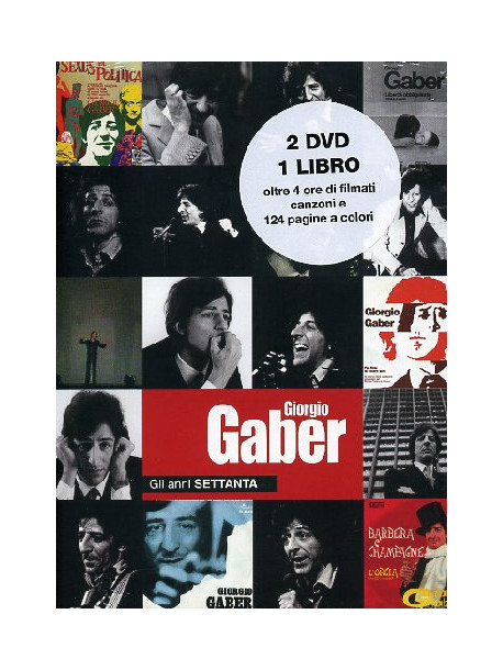 Giorgio Gaber - Gli Anni Settanta (2 Dvd+Libro)