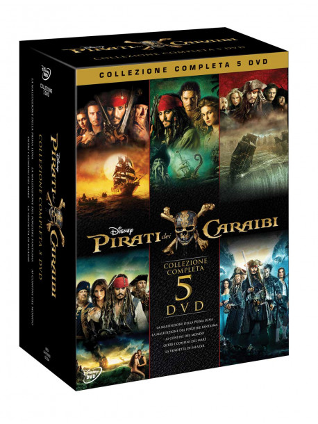 Pirati Dei Caraibi Collection 1-5 (5 Dvd)