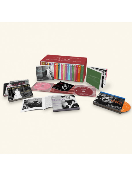 Maria Callas - The Live Recordings (3 Blu-Ray+42 Cd)
