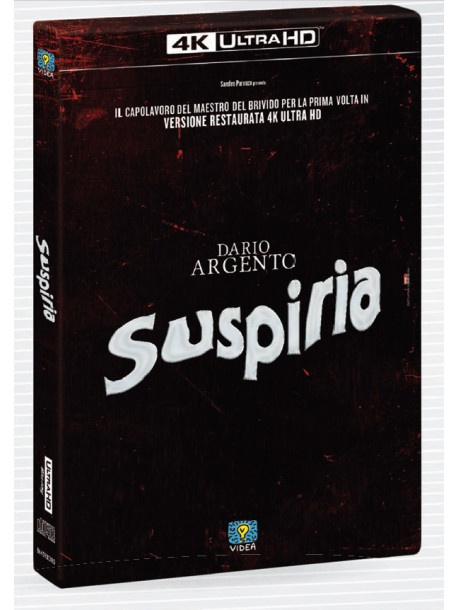 Suspiria (Blu-Ray 4K+Blu-Ray+Cd) (Versione Restaurata) (Edizione Limitata)