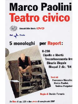Teatro Civico (Marco Paolini) (2 Dvd+Libro)