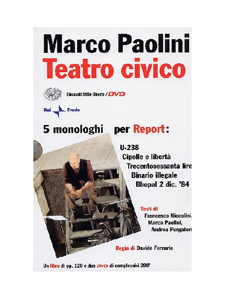 Teatro Civico (Marco Paolini) (2 Dvd+Libro)