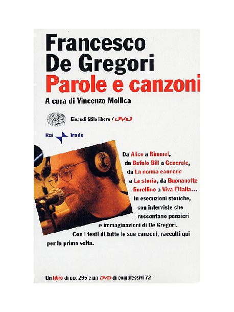 Francesco De Gregori - Parole E Canzoni (Dvd+Libro)