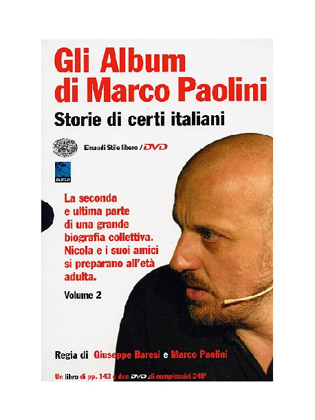 Album Di Marco Paolini (Gli) - Storie Di Certi Italiani 2 (2 Dvd+Libro)