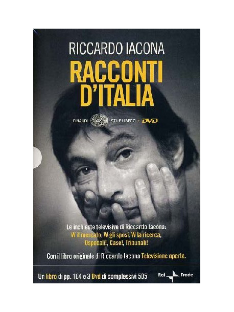 Racconti D'Italia (Riccardo Iacona) (3 Dvd+Libro)