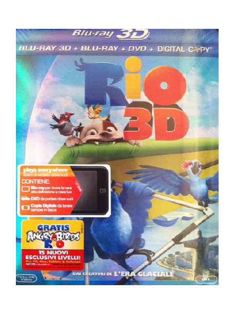 Rio (3D) (Blu-Ray+Blu-Ray 3D+Dvd)