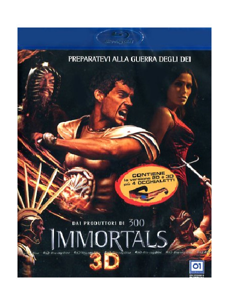 Immortals (3D) (Blu-Ray+Occhialetti)