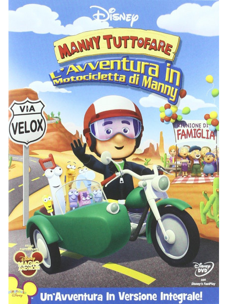 Manny Tuttofare - L'Avventura In Motocicletta / Mamma Mirabelle 06 (2 Dvd)