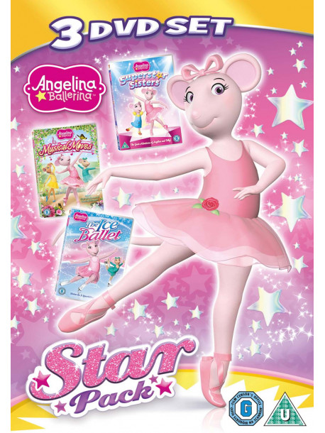 Angelina Ballerina  Star Pack Triple Ice Balletmouseling Mysterysuperstar Sisters [Edizione: Regno Unito]