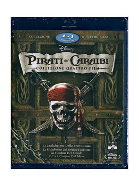 Pirati Dei Caraibi 1/2/3/4 (4 Blu-Ray+Bonus Disc)