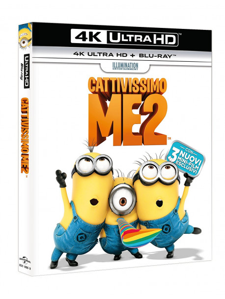 Cattivissimo Me 2 (Blu-Ray 4K Ultra Hd+Blu-Ray)