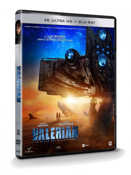 Valerian E La Citta' Dei Mille Pianeti (Blu-Ray 4K+Blu-Ray)