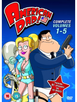 American Dad - Season 1-5 (15 Dvd) [Edizione: Regno Unito]