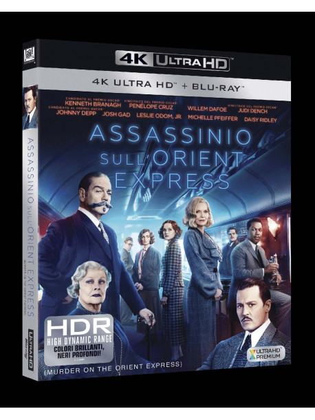 Assassinio Sull'Orient Express (4K Ultra Hd+Blu-Ray)