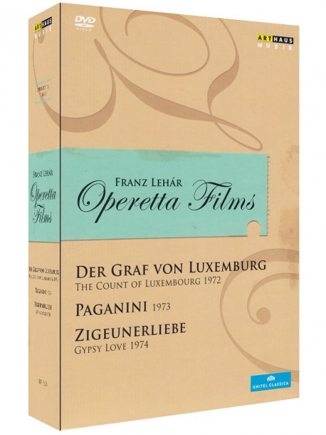 Franz Lehar - Operetta Films (3 Dvd)