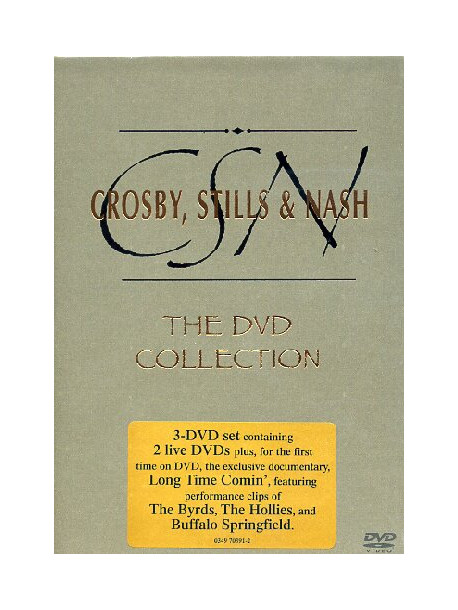 Crosby, Stills & Nash - The Dvd Collection (3 Dvd)