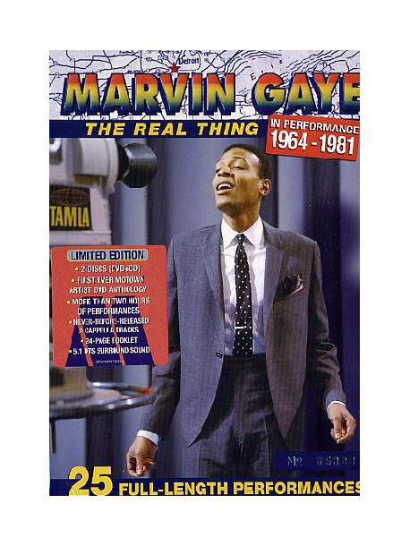 Marvin Gaye - The Real Thing In Performance 1964-1981 (Dvd+Cd)