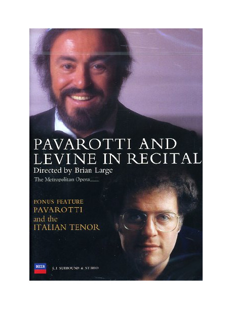 Pavarotti And Levine In Recital