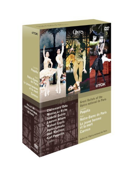 Great Ballets Of The Opera National De Paris (3 Dvd)