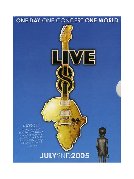 Live 8 - One Day One Concert One World (4 Dvd)