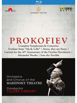 Sergej Prokofiev - Sinfonie E Concerti, Suiite Sciita, Ivan Il Terribile, Cantate (4 Blu-Ray)