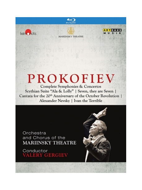 Sergej Prokofiev - Sinfonie E Concerti, Suiite Sciita, Ivan Il Terribile, Cantate (4 Blu-Ray)