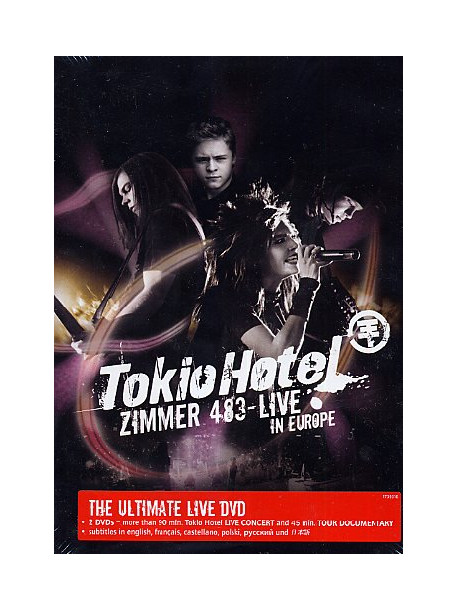 Tokio Hotel - Zimmer 483 - Live In Europe (2 Dvd)