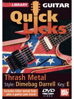 Andy James - Guitar Quick Licks: Dimebag Darrell Style Thrash
