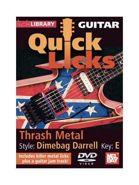 Andy James - Guitar Quick Licks: Dimebag Darrell Style Thrash