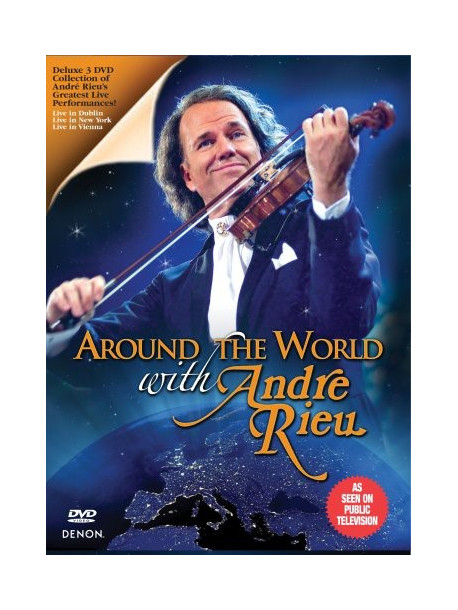 Andre Rieu - Around The World With Andre Rieu (3 Dvd)