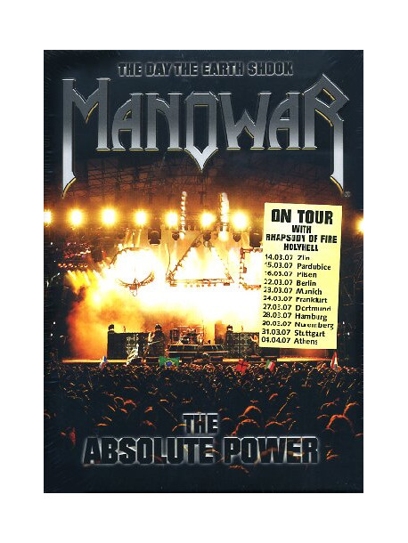 Manowar - The Day The Earth Shook - The Absolute Power (2 Dvd)
