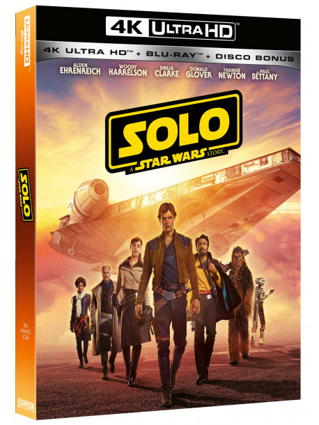 Star Wars - Solo: A Star Wars Story (Blu-Ray 4K Ultra Hd+2 Blu-Ray)