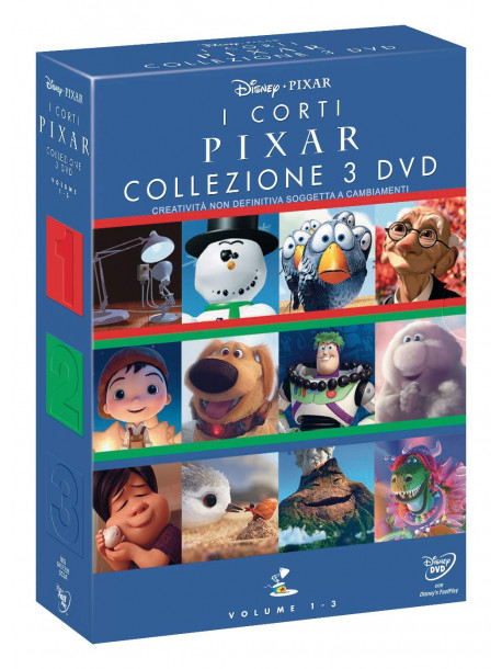Corti Pixar (I) Collezione (3 Dvd)