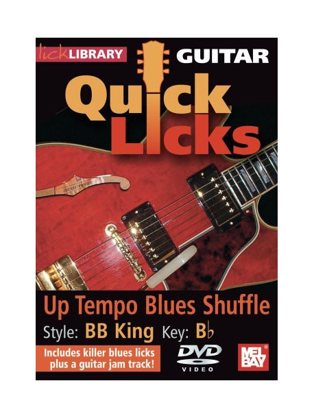 Stuart Bull - Guitar Quick Licks: Bb King Style Up Tempo Blues [Edizione: Stati Uniti]