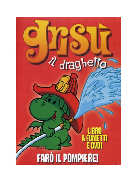 Grisu' Il Draghetto 01 - Faro' Il Pompiere (Dvd+Libro)