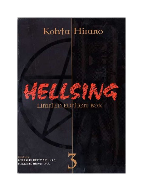 Hellsing - Limited Edition Oav Box 03 (Dvd+Manga+Poster)
