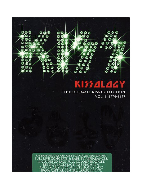 Kiss - Kissology 1 1974-1977 (3 Dvd)
