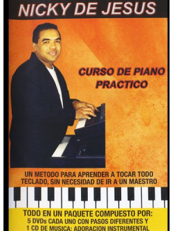Nicky De Jesus - Curso De Piano Practico (6 Dvd) [Edizione: Stati Uniti]