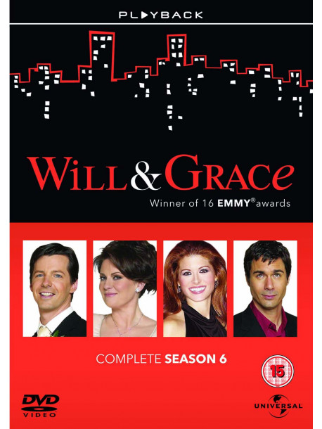 Will & Grace: Series 6 Set (4 Dvd) [Edizione: Regno Unito]