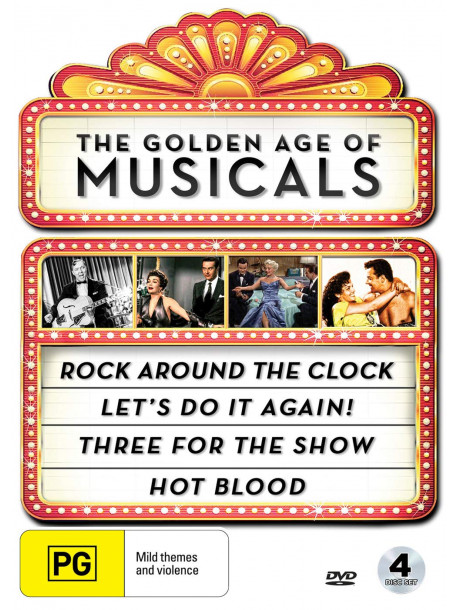 Golden Age Of Musicals Collection (4 Dvd) [Edizione: Stati Uniti]