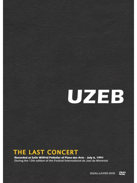 Uzeb - The Last Concert (Dual Layer)