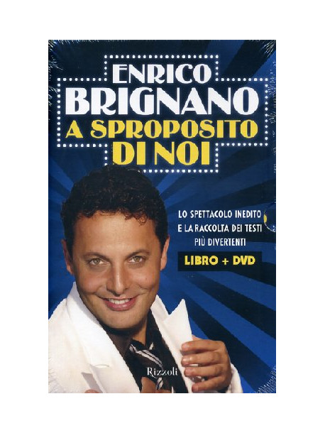 Enrico Brignano - A Sproposito Di Noi (Dvd+Libro)