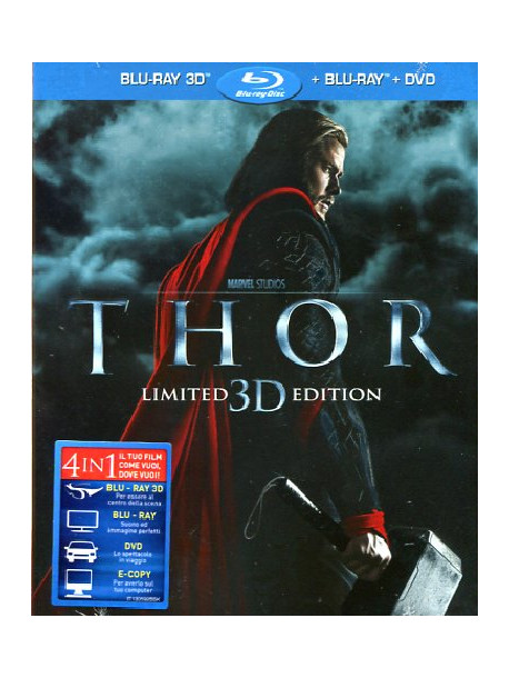 Thor (3D) (Blu-Ray+Blu-Ray 3D+Dvd+E-Copy)
