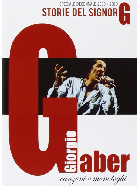 Giorgio Gaber - Storie Del Signor G (4 Dvd+Libro)