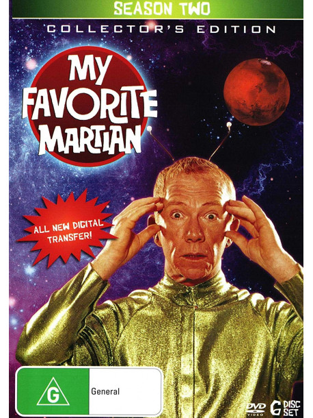 My Favorite Martian: Season 2 (6 Dvd) [Edizione: Stati Uniti]