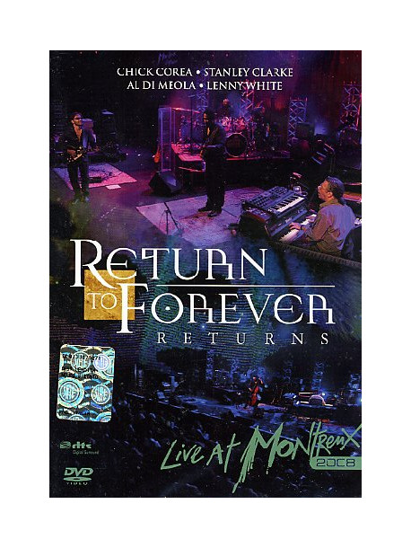 Return To Forever - Returns - Live At Montreux 2008